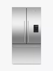 569L French Door Freestanding Fridge Freezer, Stainless Steel, Frost Free, E Energy Rating