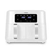Vortx 8.5L Dual Basket Air Fryer With Dual Cook Function 2400W Midnight Blue Chrome
