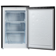 Upright Freezer 90L Reversible Door Adjustable Thermostat Black