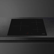 Induction Hob With 3 Heating Zones 7200W 60cm Black