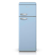 Tall Larder Fridge 337L 5 Shelves Frost Free Green