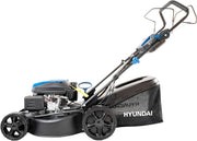 20-Inch Self-Propelled Petrol Lawn Mower with Electric Start, 196cc Engine