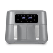 Vortx 8.5L Dual Basket Air Fryer With Dual Cook Function 2400W Midnight Blue Chrome
