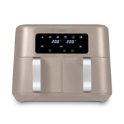 Vortx 8.5L Dual Basket Air Fryer With Dual Cook Function 2400W Midnight Blue Chrome