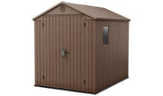 Darwin Apex Garden Storage Shed 6 × 8 ft Brown