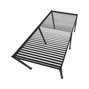 6m x 3m Rectangular Aluminium Louvered Pergola – Grey